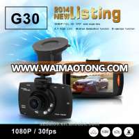 Cheap Dash cam Car recorder DVR g30 car dvr user manual fhd 1080p car camera dvr video recorder with night version